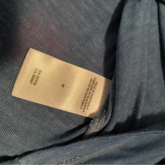 Lucky Brand Blue Motorcycle Graphic Tee - Picture 4 of 6